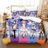 New 3D Kawaii Girl Anime Puella Magi Madoka Magica Bedding Set Cartoon Anime three-piece set Adult Kid Bedroom Duvet cover Sets