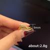 Fashion Women's Rings for Wedding Accessories with Cubic Zirconia Statement Female Rings Fancy Gift High Quality Jewelry