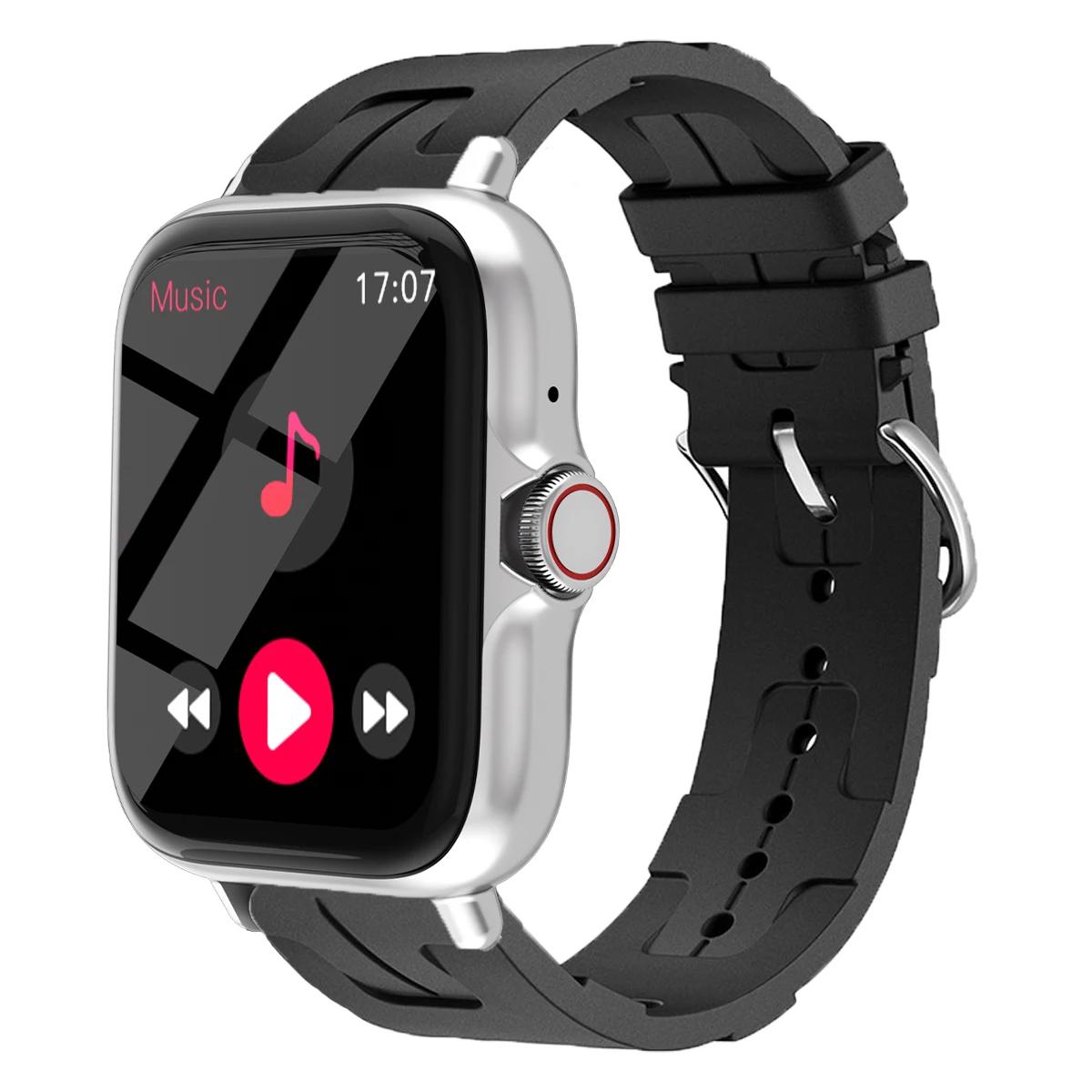 

Men Women Smart Watch 1.83 Waterproof Fitness Sports Watch Answer Call Sleep Sport Pedometer Information Alerts Smartwatch серебряный