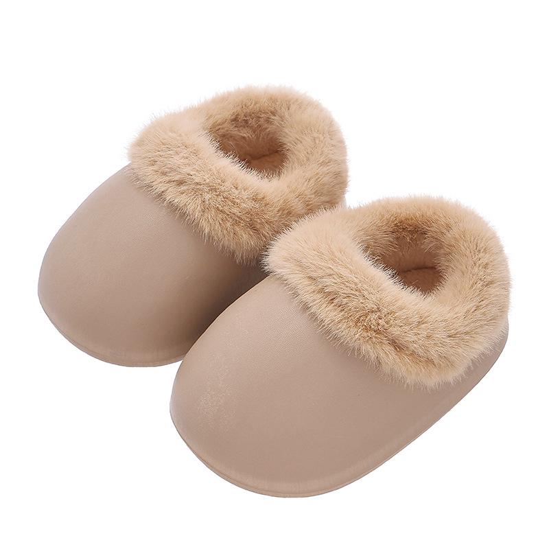 Wasserdichte Schneestiefel aus Baumwolle für Babys und Kleinkinder: Warmer Stil mit Fersenschutz für Herbst & Winter, Bereit für den Außenbereich