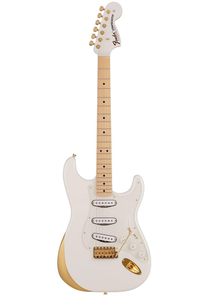 Fender Ken Experiment Maple Original Made In Soft Case Included Stratocaster® #1, Fingerboard, White, Japan,