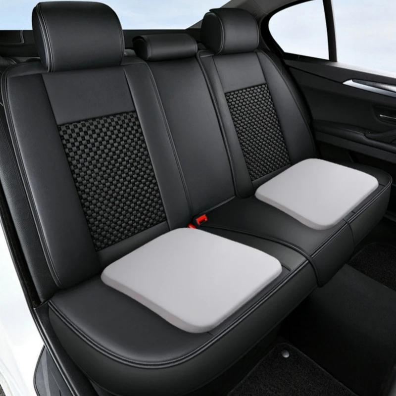 45*45cm Car Seat Cushion Soft Memory Cotton Material Student Seat Mat Office Chair Sofa Bedroom Cushion Car Height Pad