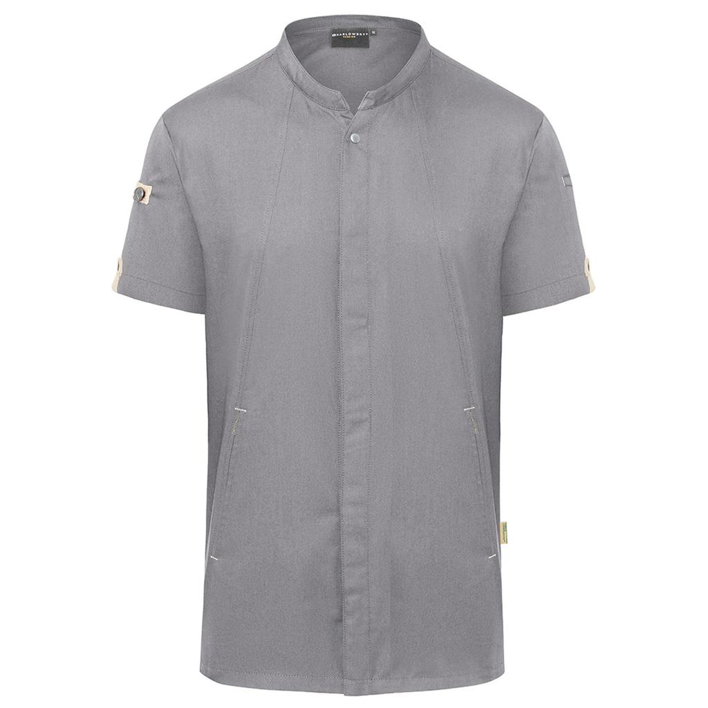 Mens Green-Generation Short-Sleeved Chef Jacket