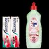 Sensodyne Fresh Mint Toothpaste & Omo Peach Chamomile Dish Soap Bundle