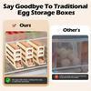 4 Tier Fridge Egg Rack Automatic Rolling Egg Holder Storage Box Container Kitchen Refrigerator Egg Dispenser Fridge Organizer