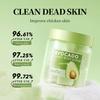 SADOER Rose Lavendel Avocado Körperpeeling Cremes Feuchtigkeitsspendend Exfolierend Gesicht Rücken Körper Peeling Gesichtspeeling Creme Hautpflege