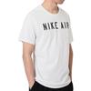 Nike T Shirts Men's White Crew Neck Moderate Straight Fit AJ7438-100