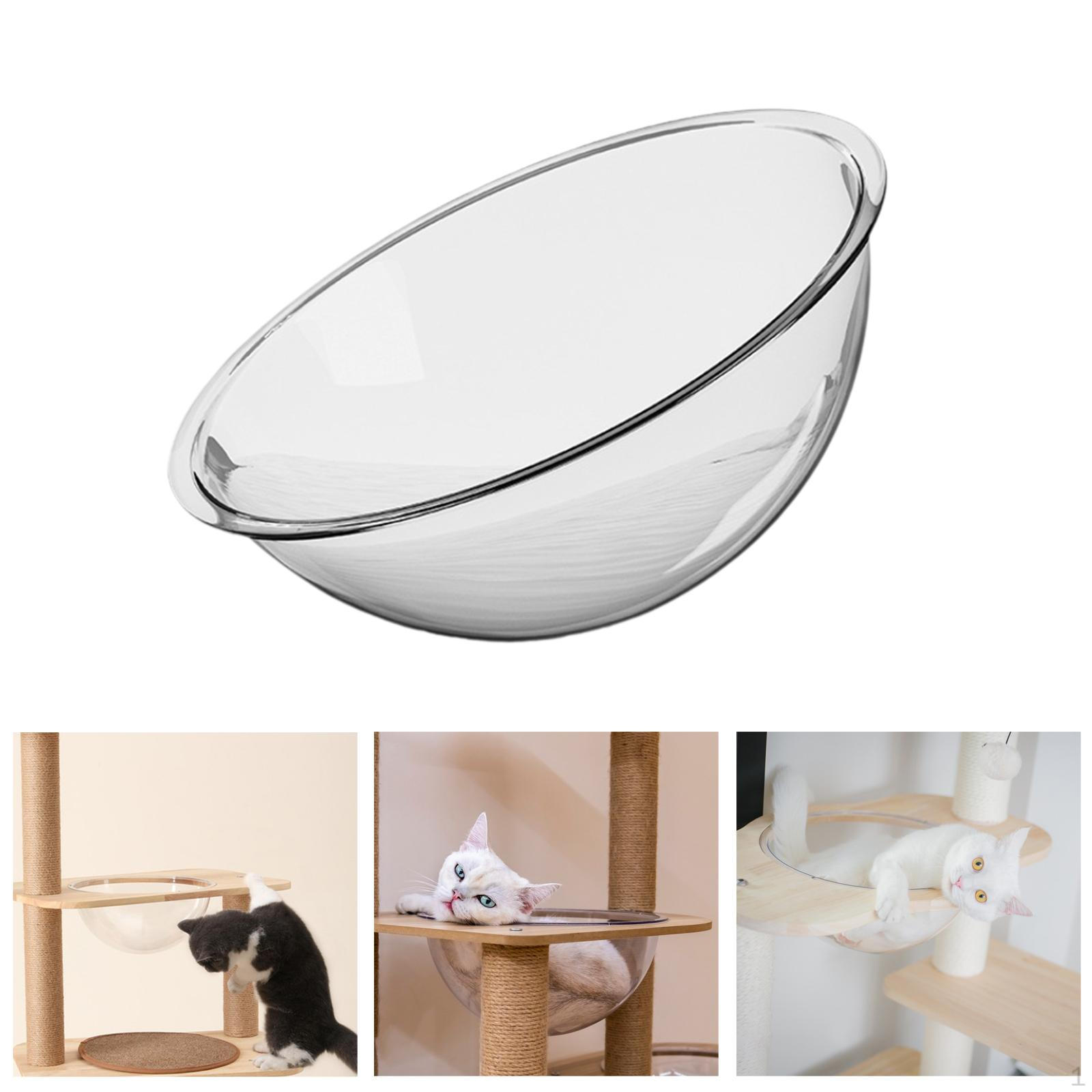 

Кровать, универсальная для кошек, простая сборка, пространство, спальное гнездо, прозрачный домик для Diameter 42cm