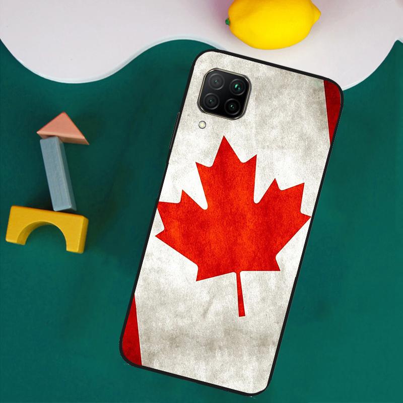 Canada Canadian Flag For Huawei Nova 11i 12s 12i 8i 7i Y73 Y70 Y90 Y60 Y72 Y61 Y91 9 10 SE P30 Pro P40 Lite Case