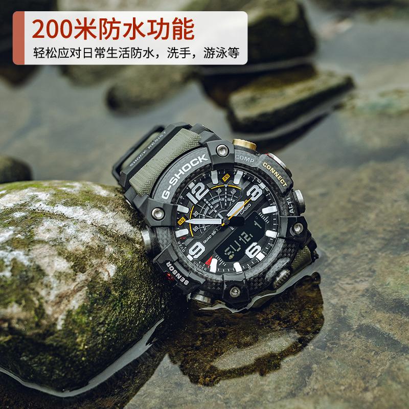 CASIO Men MASTER OF G-LAND Series Black Watch GG-B100-1A3PR GG-B100-1A3PR