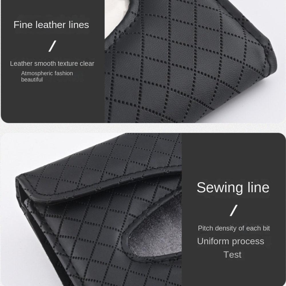 Simple Design Car Tissue Box Car Hanging Car Napkin Holder Dispenser  Auto Interior