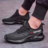 Men's Shoes Spring Flyknit Casual Shoes Men's Fashion Sports Shoes Men's Coconut Shoes Breathable Running Shoes