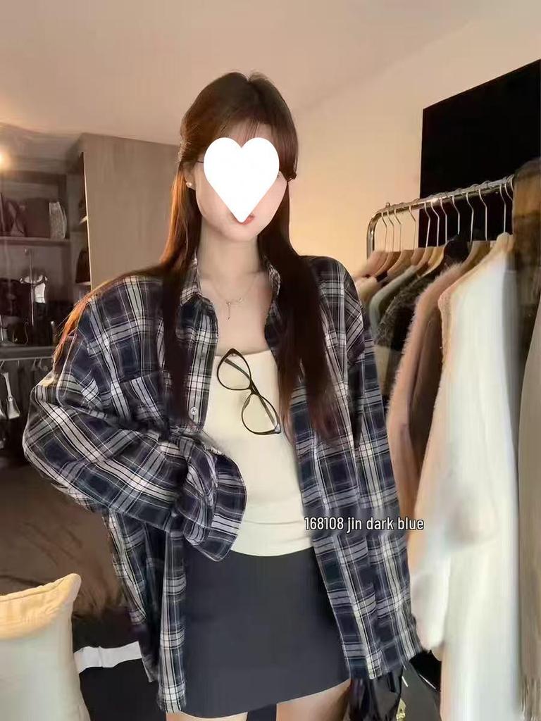 Women's 2026 Spring/Autumn Casual Long Sleeve Loose Coat - Trendy Couple Style