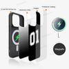 Number Football Phone Case Magnetic Case For iPhone 17 16 15 14 13 12 11 For Magsafe Wireless Charge Cover