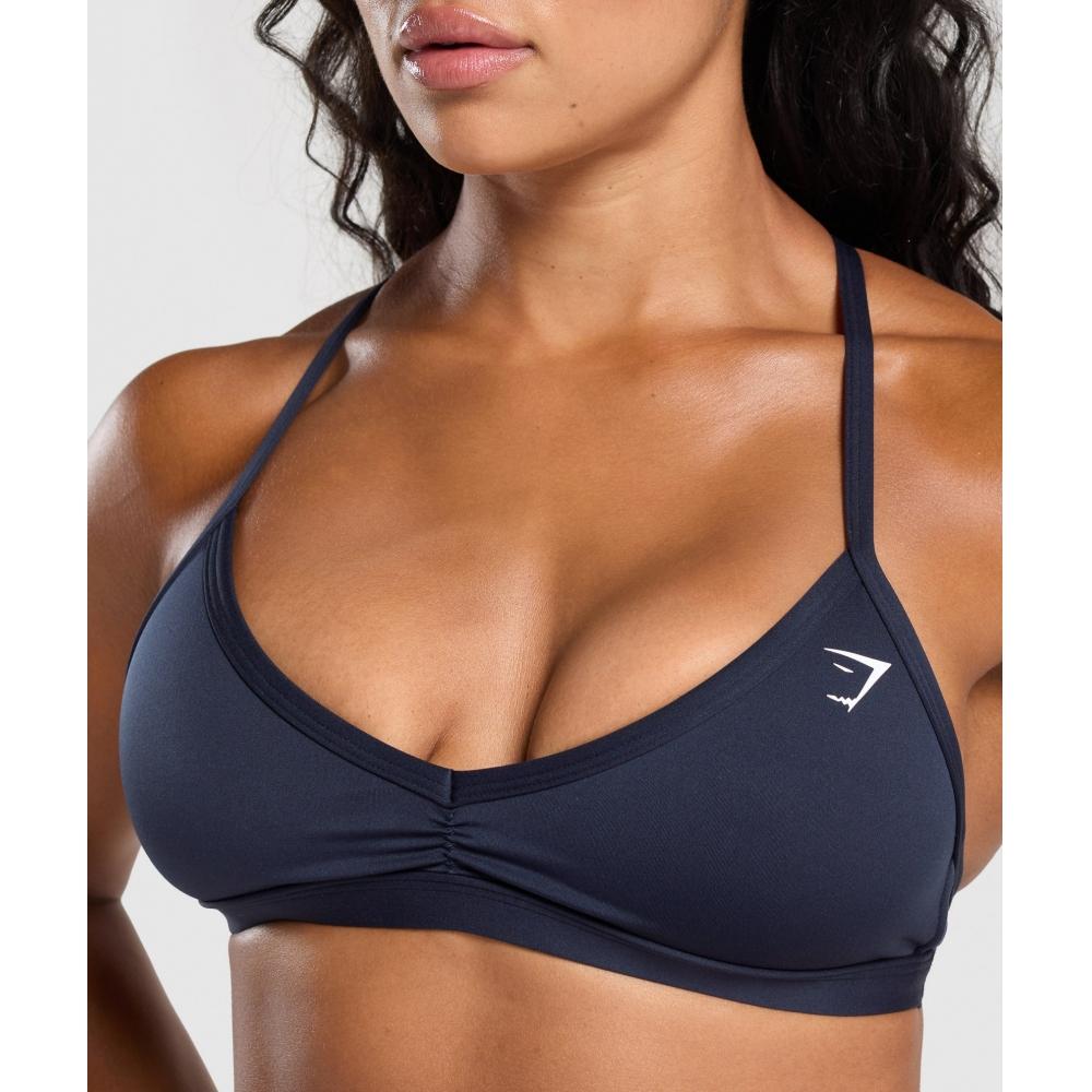 Gymshark Minimal Sports Bra Heavy Blue B3a2j Uctn