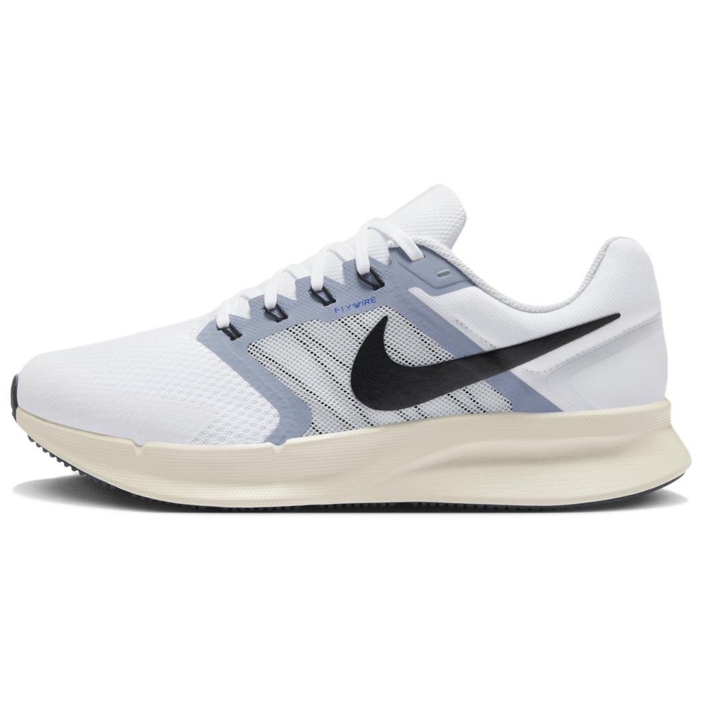 Nike Run Swift 3 White Photon Dust Black Men Sneakers Ashen-Slate DR2695-105