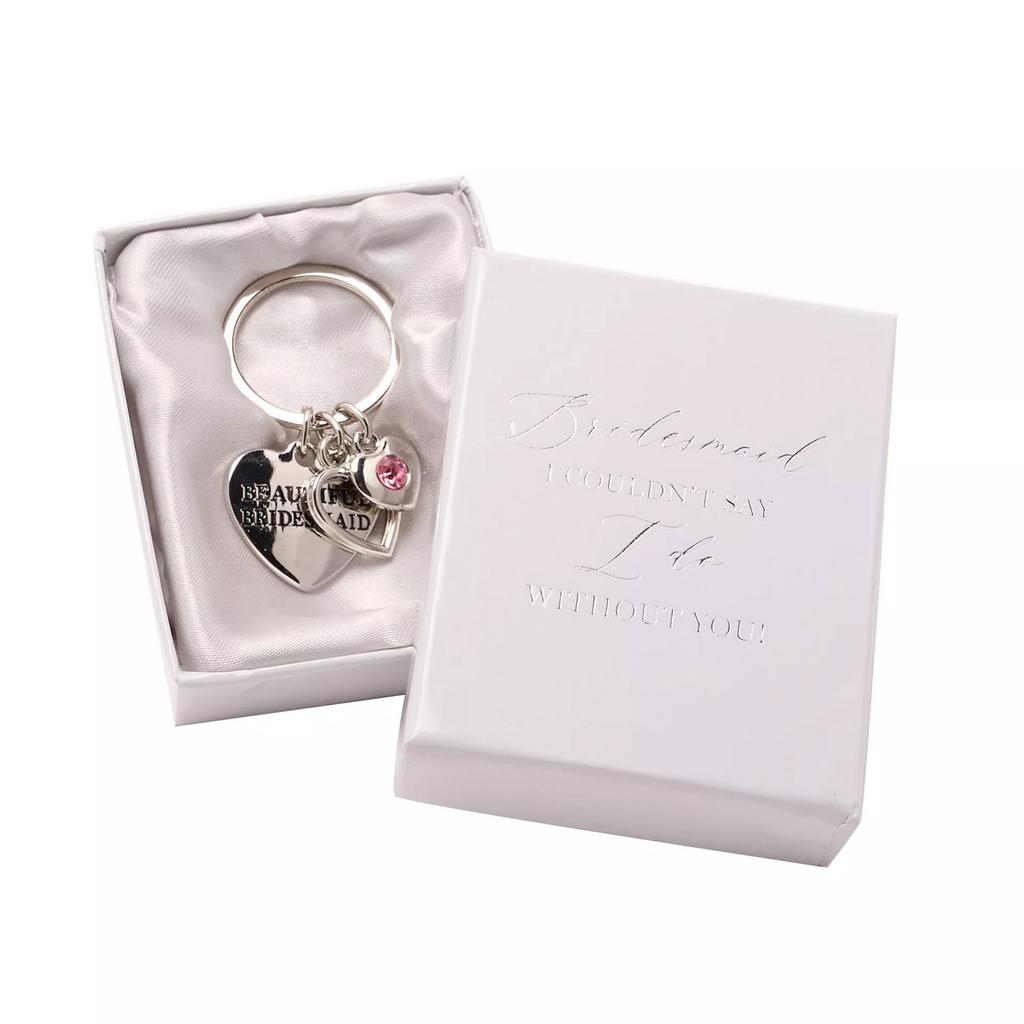 Love Charm Bridesmaid Keyring