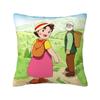 Heidi Peter And Grandpa Family Cushion Cover Soft Alps Mountain Pillow Case Sofa Car Square Pillowcase Living Room Decoration
