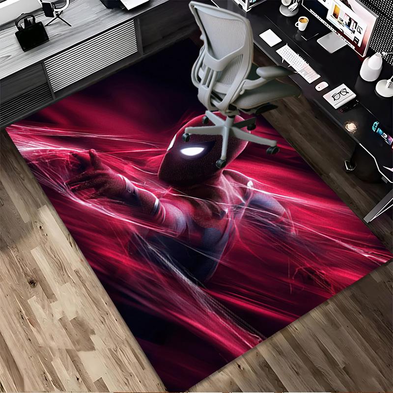 Spiderman Living Room Non-Slip Area Rug Soft Carpet for Bedroom Game Playroom Sofa Office Home Decor Doormat Christmas Gift C9211839