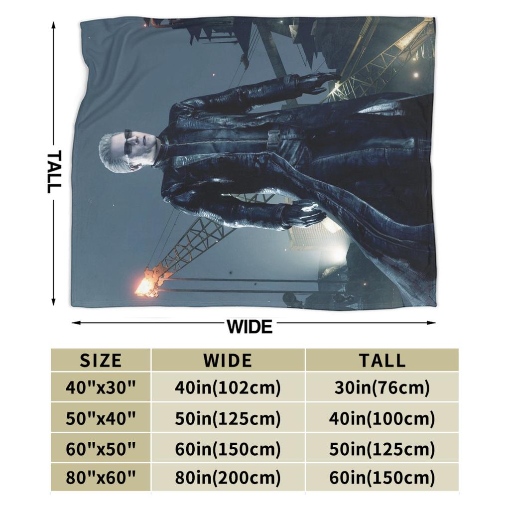 Albert Wesker  Blanket Ultra Soft Throw Blankets for Bed 50x60 Inch Multi-size Quilt