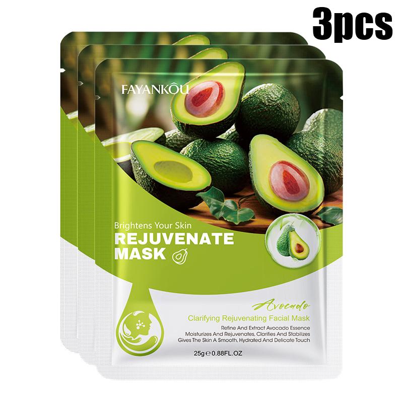 Avocado Clarifying Tender Mask Moisturizing Collagen Firming Mask Improves Rough Skin Eliminates Wrinkles and Oil Control