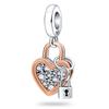 New Silver Plated Charm Lucky Fashion Charm Beaded Women Jewelry