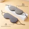 Adjustable Double-Sided Blackout Sleeping Eye Mask