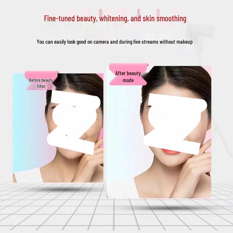 HD Beauty Integrated Rotatable Desktop Camera - Driver-Free for Easy Use