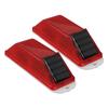 2pcs Solar Strobe Warning Light LED Warning Lamp High Bright Waterproof Light Control Flashing Bcon Barricade Construction   Traffic Light
