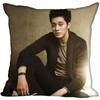 New So Ji Sub KPOP Boy Pillow Cover Bedroom Home Decorative Pillowcase Square Zipper Pillow Cases Satin Soft No Fade 0824