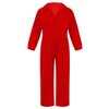 Kids Boys Fashion Mechanic Coveralls Long Sleeve Turndown Collar Zipper Front Jumpsuit Halloween Cosplay Costume