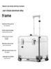 Compact Business Travel Photography Carry-on: Sturdy Aluminum Frame, Flip-top, Durable, with Telescopic Handle and Secure Password Lock.