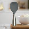 Rice Spoon Non-stick Silicone Standing Serving Spoon Heat-Resistant Kitchen Tools Multifunctional Cookware For Soup Noodle