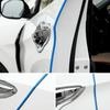 5M Autodeurrandbeschermer Trim Sierlijst Rubber Anti-Kras Universeel U-Type Transparante Afdichting Beschermer Styling Zelfklevend