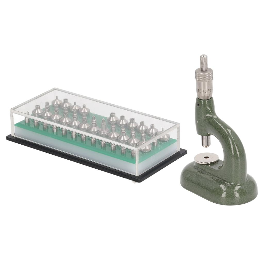 Watch Repair Tool Aluminum Alloy Watch Case Closer with 48Pcs Dies Watchmaker Jewelling Tool