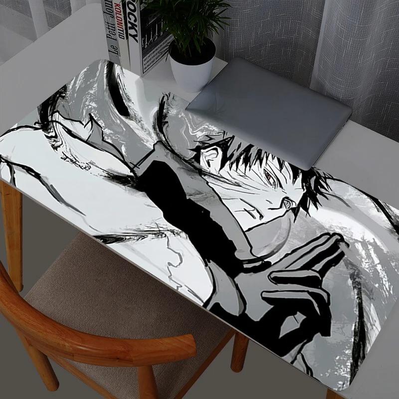 Naruto Obito Uchiha Large Mouse Pad Office Desk Mats PC Gaming Accessories XXL Mouse Pad Laptop Keyboard Mat Mouse Pads