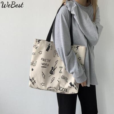 Sommer Neue Canvas-Tasche mit großer Kapazität