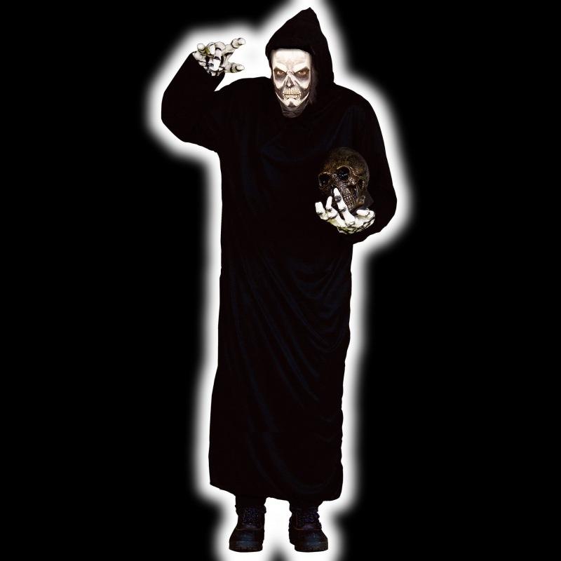 

Жуткий плащ Смерти с косой для косплея, для персонажей унисекс и мероприятий