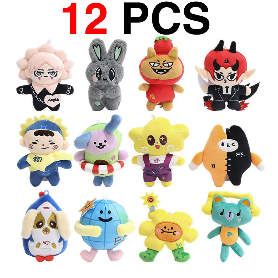 Hot 8-14cm Thailand GM TV CP Plush Mini Keychain Anime Pendant Jossgawin Peripherals Soft Stuffed Animals Ornament Kid Doll Gift