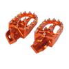 For Fantic XMF XEF 125  X MF X EF Motorcycle Accessories Footrest Footpeg Foot Pegs Rest Foot Pedals Wide Fat Roating Foot Pegs
