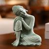 Buddha Statue Figur, Dekorationsornament Yoga Figuren zum Meditieren Indoor Yoga