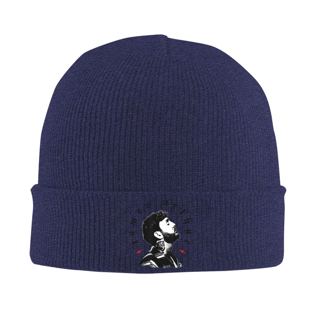 James Arthur Barbed Wire White Knit Hat Cool Caps Adult Unisex Outdoor Sport Beanie Hats Thermal Elastic Bonnet Hats