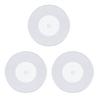 3Pcs LED Glowing Coasters Cup Holder Mat Light Bar Placemat Acrylic Party Drink Backlight Pad Home Kitchen Decor