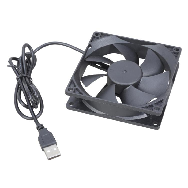 Router-Lüfter, PC-Kühler, TV-Box-Lüfter, kabellos, leise, 5V USB-Stromversorgung, 90mm Lüfter, Schutzgitter für Router, Modem, TV-Box