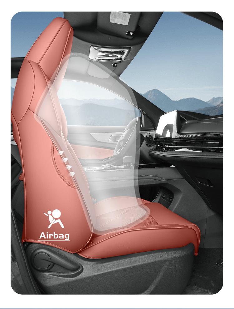 New Model Leather Car Seat Cushion for Chang'an CS55 PLUS - Five-Seater Seat Pad.