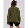Fashionable Women's Hooded Sweatshirt Casual Pocket Top Loose Pullover