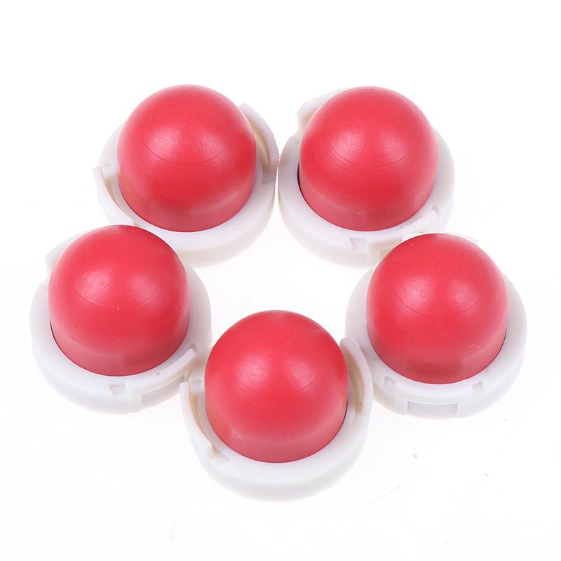 5Pcs Red Carburetors Oil Primer Bulb Pump Cup For Briggs/Stratton 694394 494408