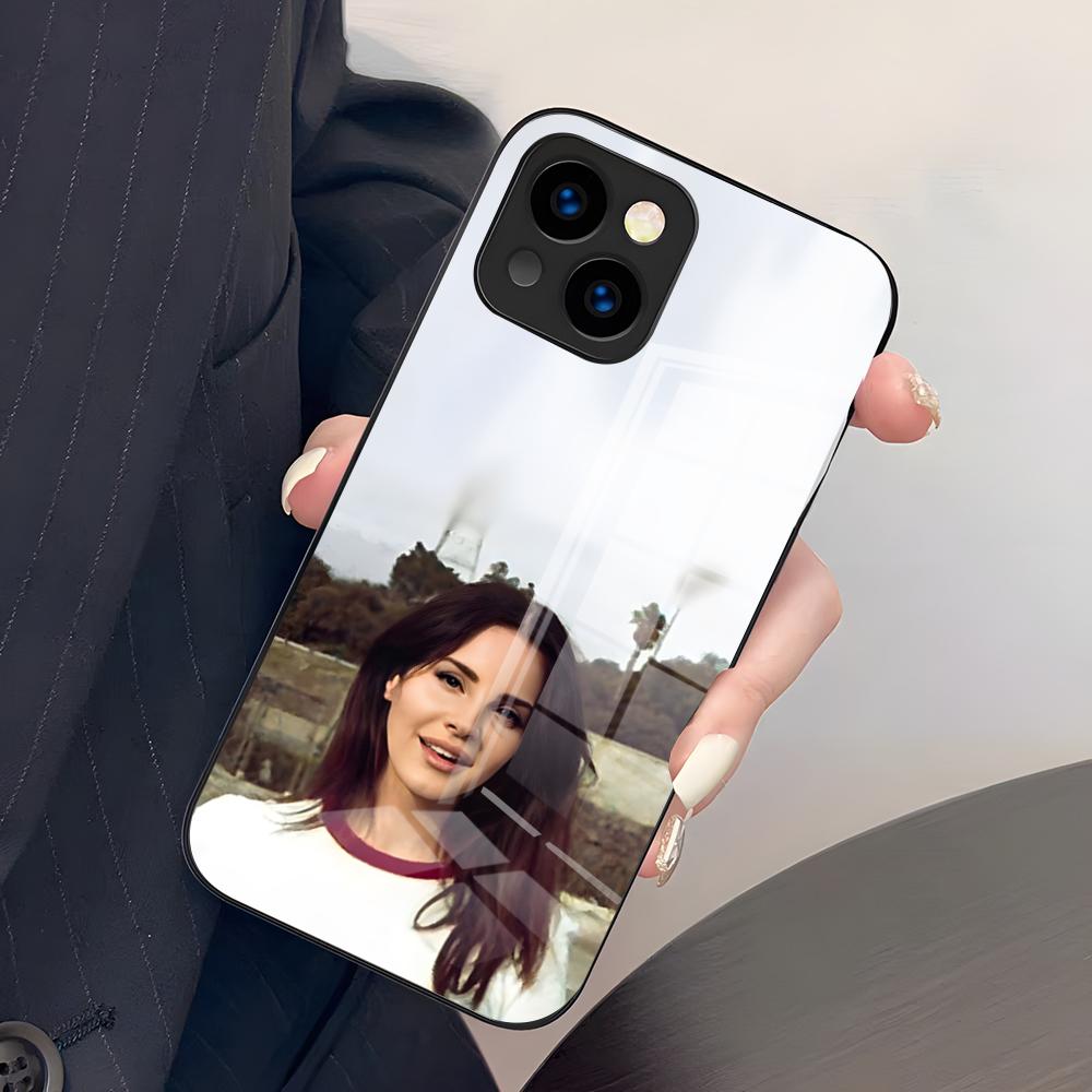 Lana Del Rey Popular Singer Phone Case For IPhone 17 Pro Max 15 Pro 16 14 Plus 12 13 Mini 11 Pro Shockproof Glass Cover