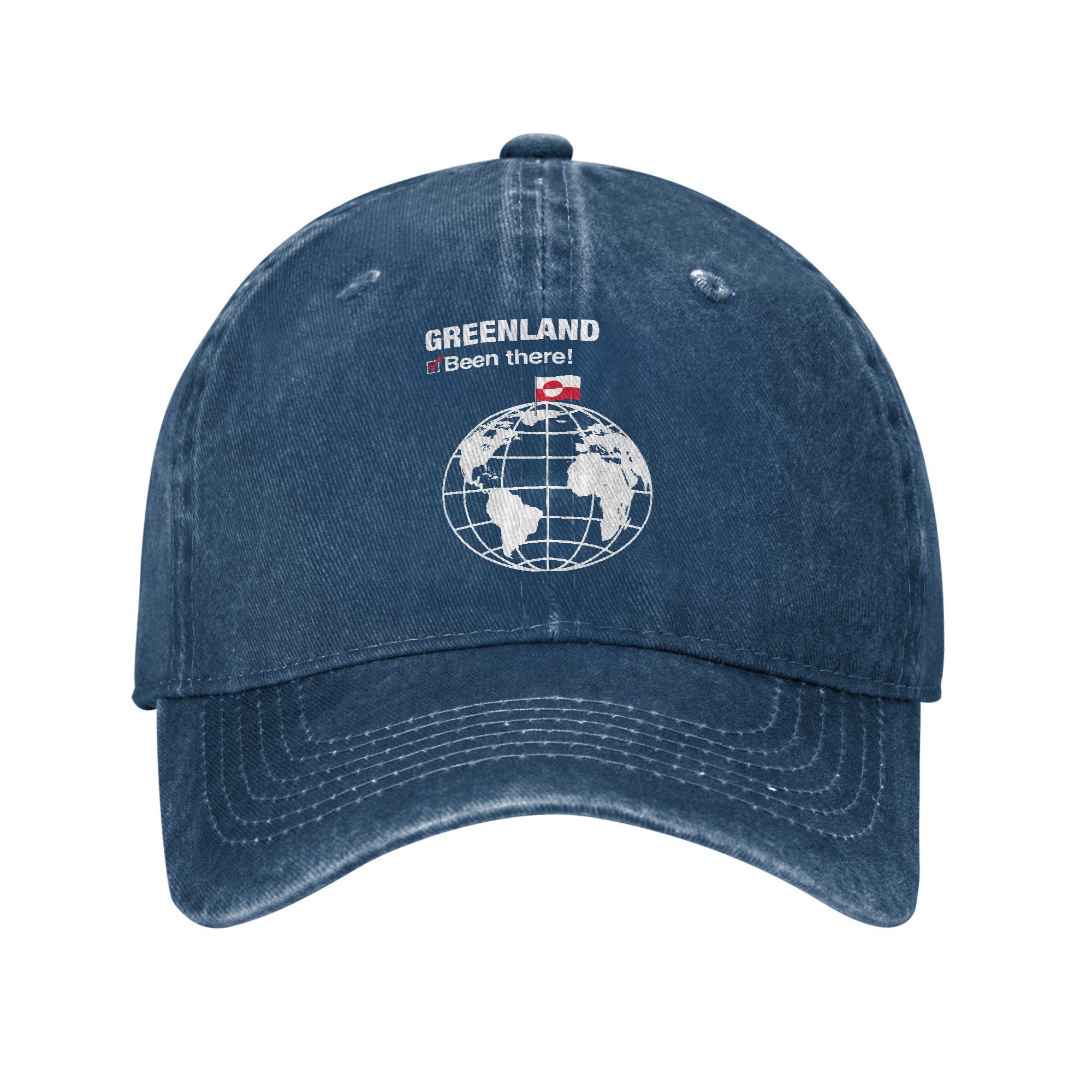 

Baseball Cap I ve Been There Greenland Summer y2k Retro Trucker Hat Unisex Women Custom Outdoor Sports Breathable Baseball Caps One Size