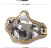 Tactical Mesh Half Face Shooting Mask - Breathable Military Protective Gear